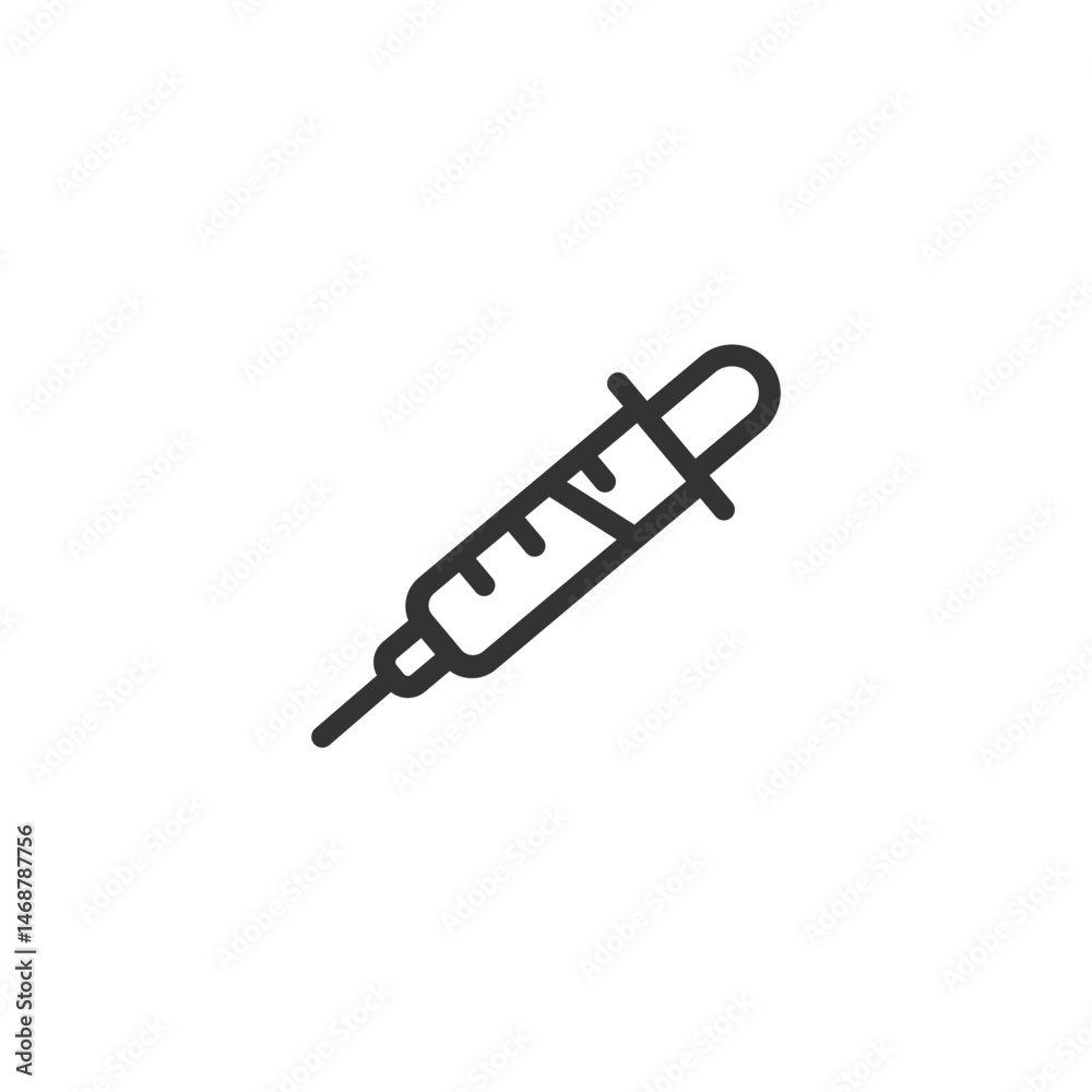 Fototapeta premium inject icon design