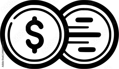Interlocking tokens financial data merging