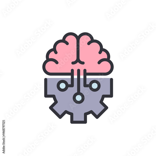 Mind machinery synergy: Brain integrated with gearwork for intelligent operation