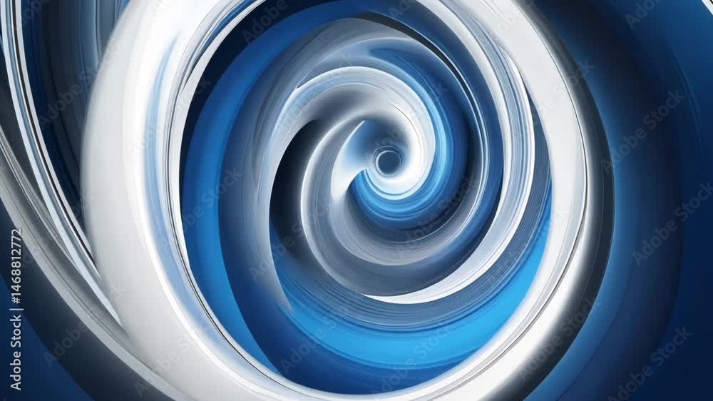 Abstract Swirling Vortex in Shades of Blue and White Creating a Dynamic and Hypnotic Illusion Effect Abstract Swirling Vortex in Shades of Blue and White Creating a Dynamic and Hypnotic Illusion Effect