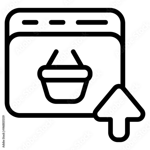 Marketplace Line Icon