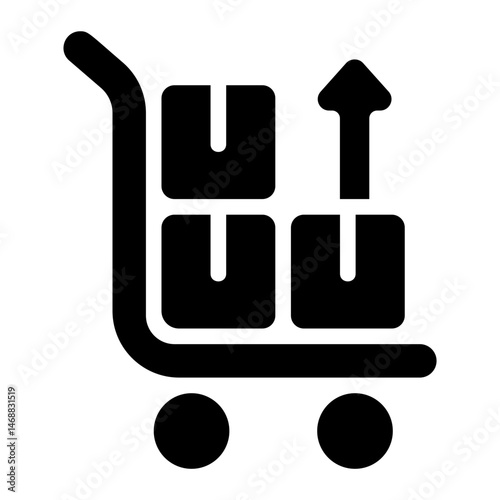 Retail packaging Solid Icon