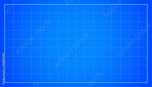 technical blue grid  line chart paper background
