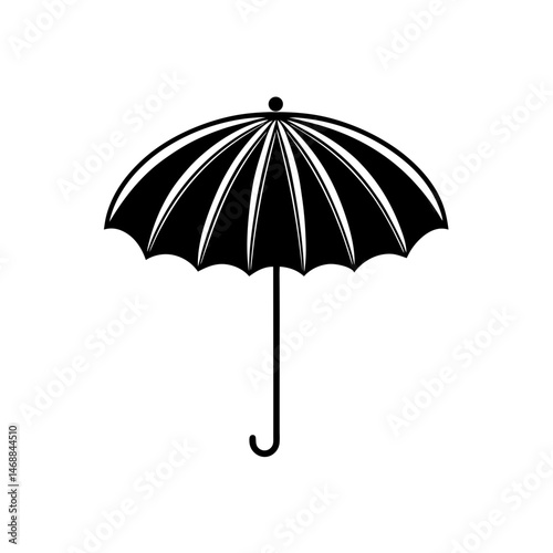 parasol vector on white background  .svg