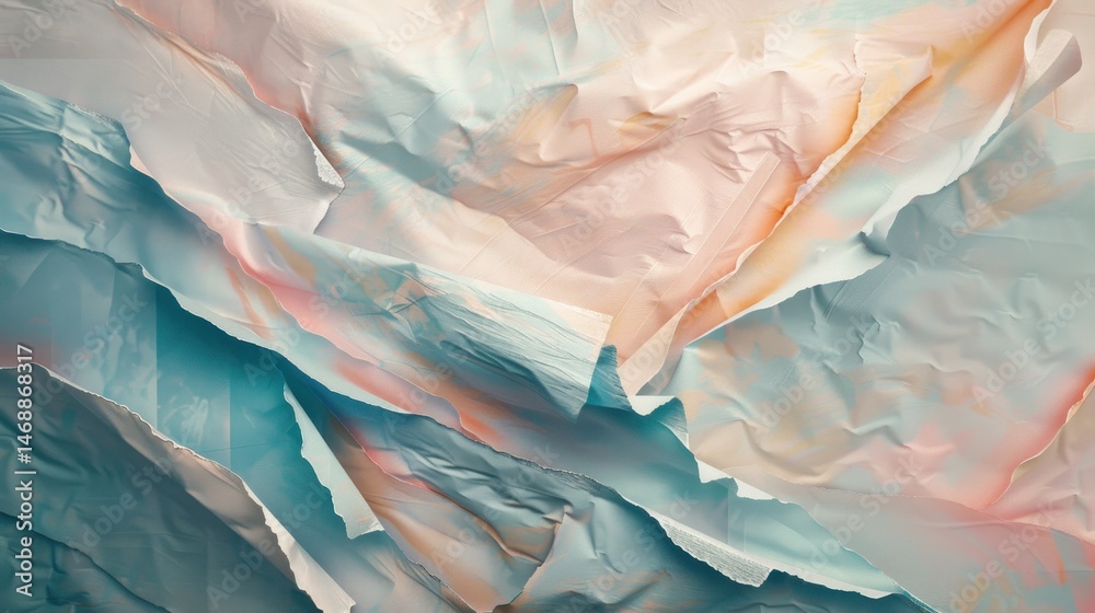 Obraz premium Abstract crumpled paper texture