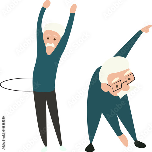 Senior Men's Fitness Exercise Routine