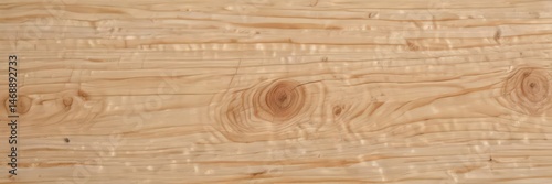 Smooth, pale pine showing subtle knots & growth rings,  knots,  photo,  wooden background