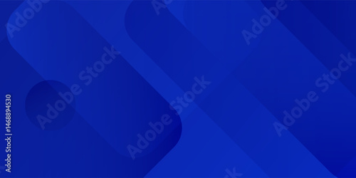 Abstract blue background with glowing geometric lines. Modern blue gradient square shape design. Futuristic technology concept. Suit for brochure, corporate, website, poster, banner, cover modern