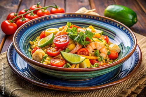 chicken and vegetable salad