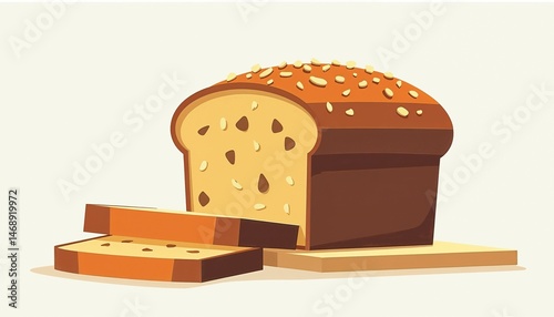 pumpkin bread loaf