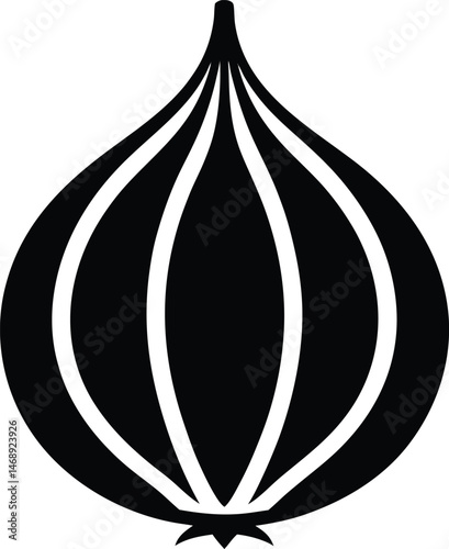 Onion Icon Vector Illustration