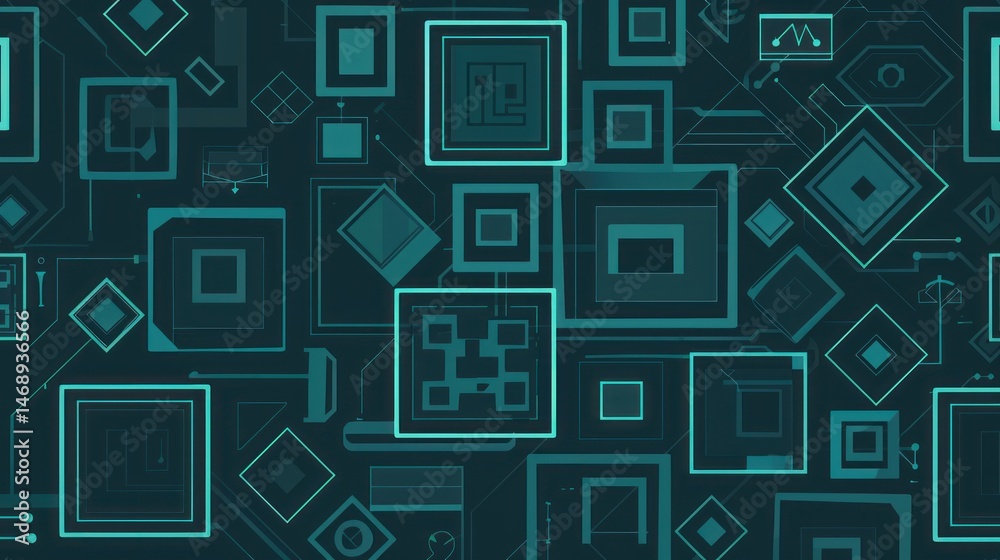Tech pattern, circuit board design Tech pattern, circuit board design