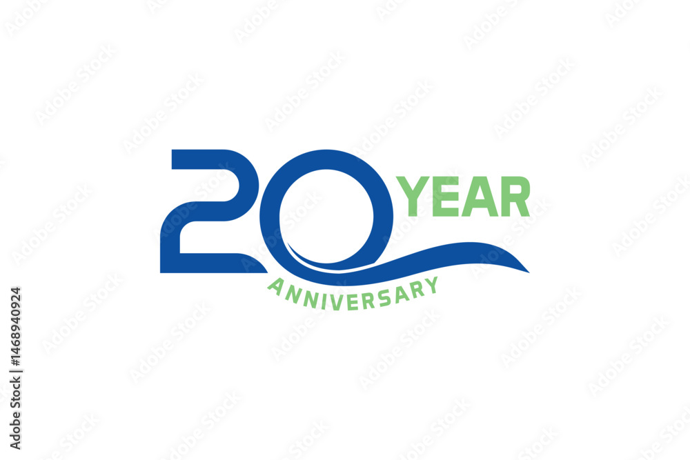 Obraz premium 20 Year Anniversary