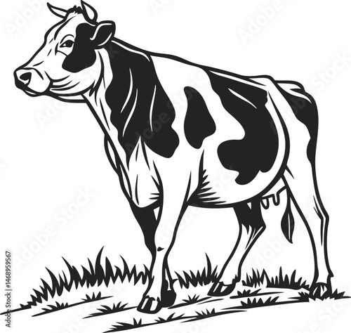 cow silhouette 