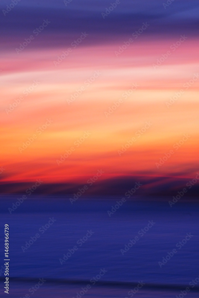 Fototapeta premium Beautiful sky color during twilight hour