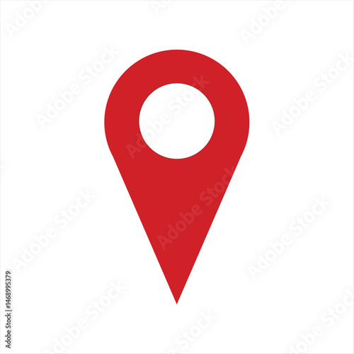 Map location marker pin symbol
