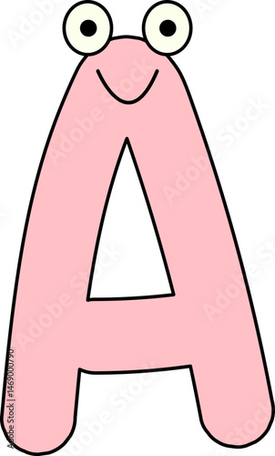 Cute Alphabet with Googly Eyes