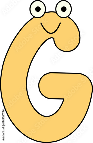 Cute Alphabet with Googly Eyes