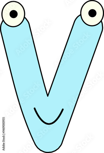 Cute Alphabet with Googly Eyes