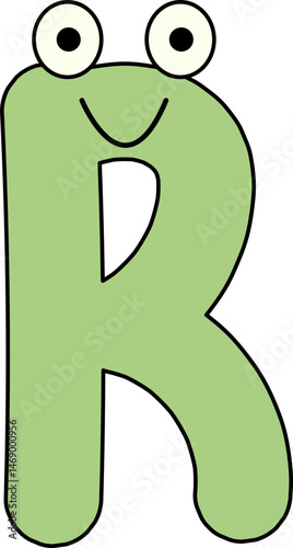 Cute Alphabet with Googly Eyes