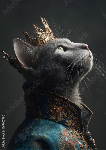 A Gray Cat King