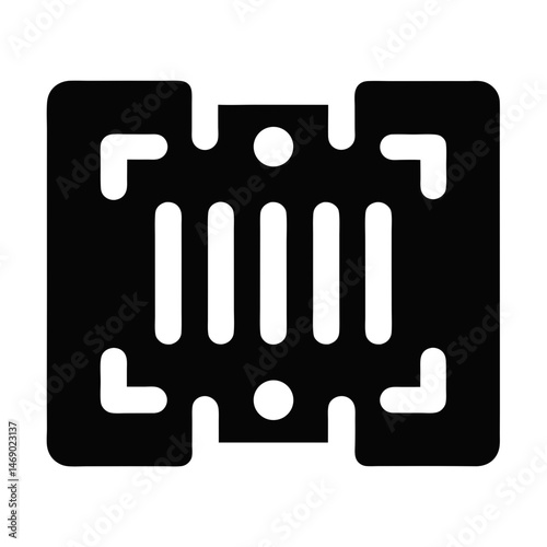 barcode inventory icon
