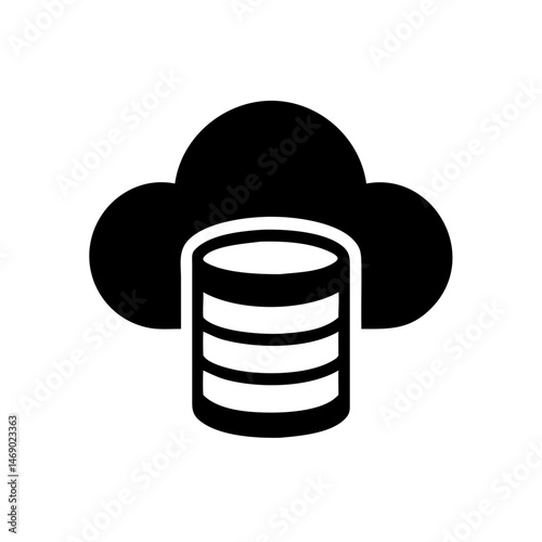 cloud database storage icon
