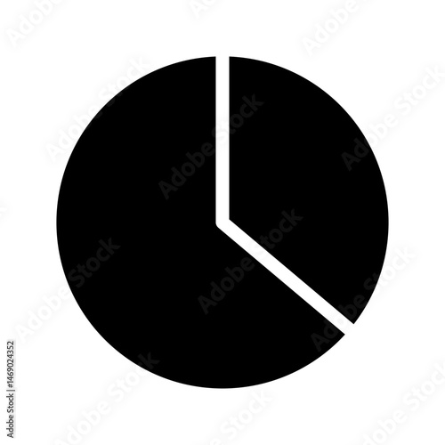 pie chart icon analytics metric
