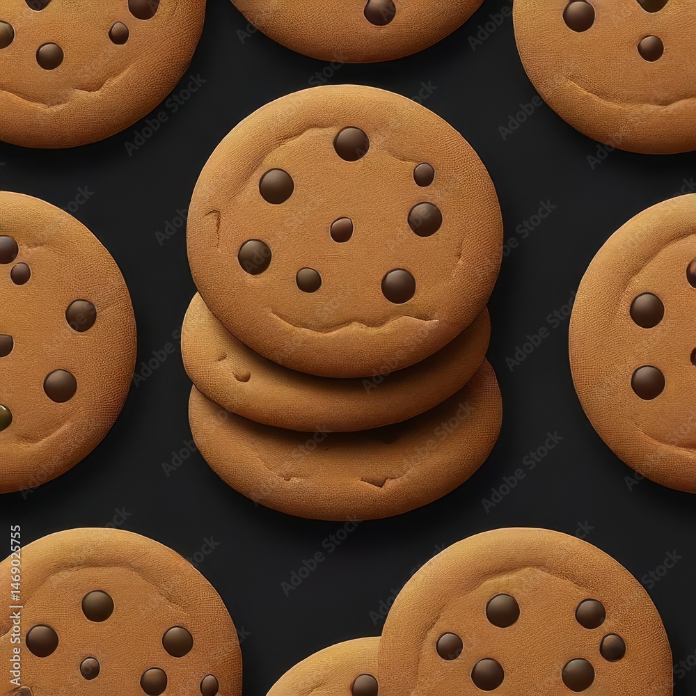 Obraz premium cookies on a plate