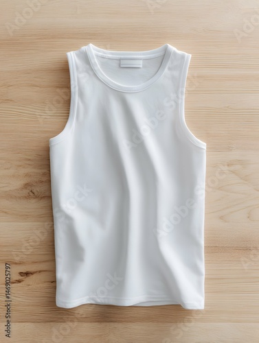 A white tank top ready to shine on your style universe like a star.