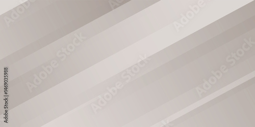 Abstract White Background with Stripes. Vector Minimal Banner. Pearl Colored Sleek Texture. vector illustration