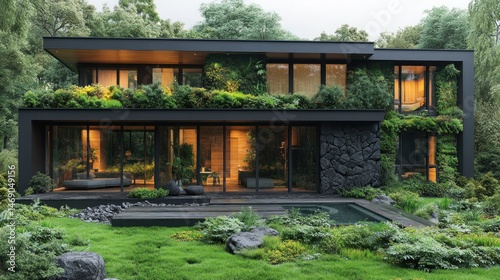 Modern Eco-Friendly House Design: A Luxurious Green Haven