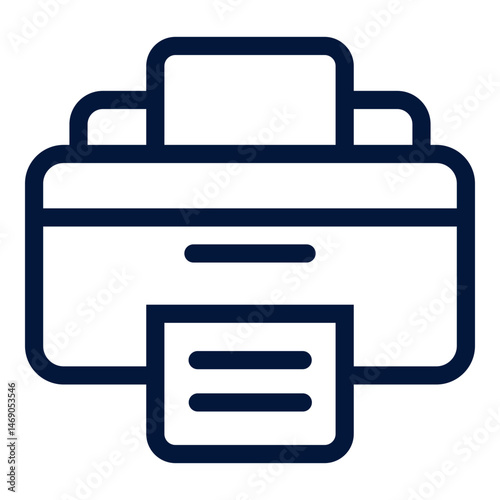 Outline Printer Icon