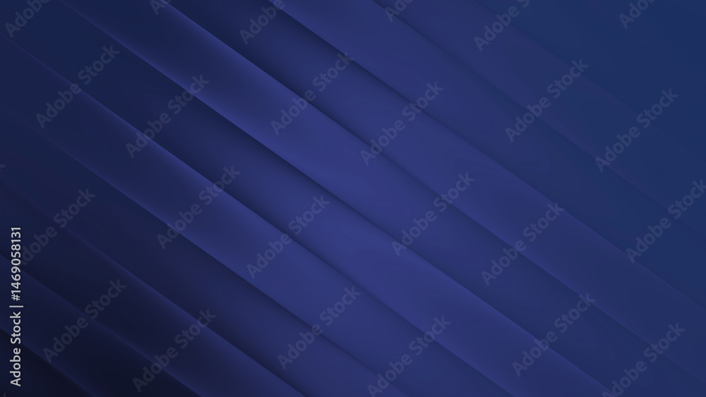 Obraz premium Diagonal lines on a blue background