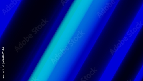 Diagonal Striped Abstract Gradient Background with Blue and Cyan Colors