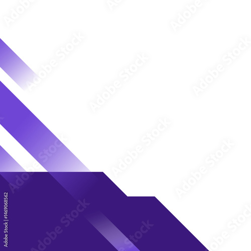Abstract Purple Geometric Diagonal Stripe Corner