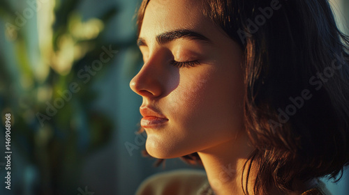 portrait of a young woman