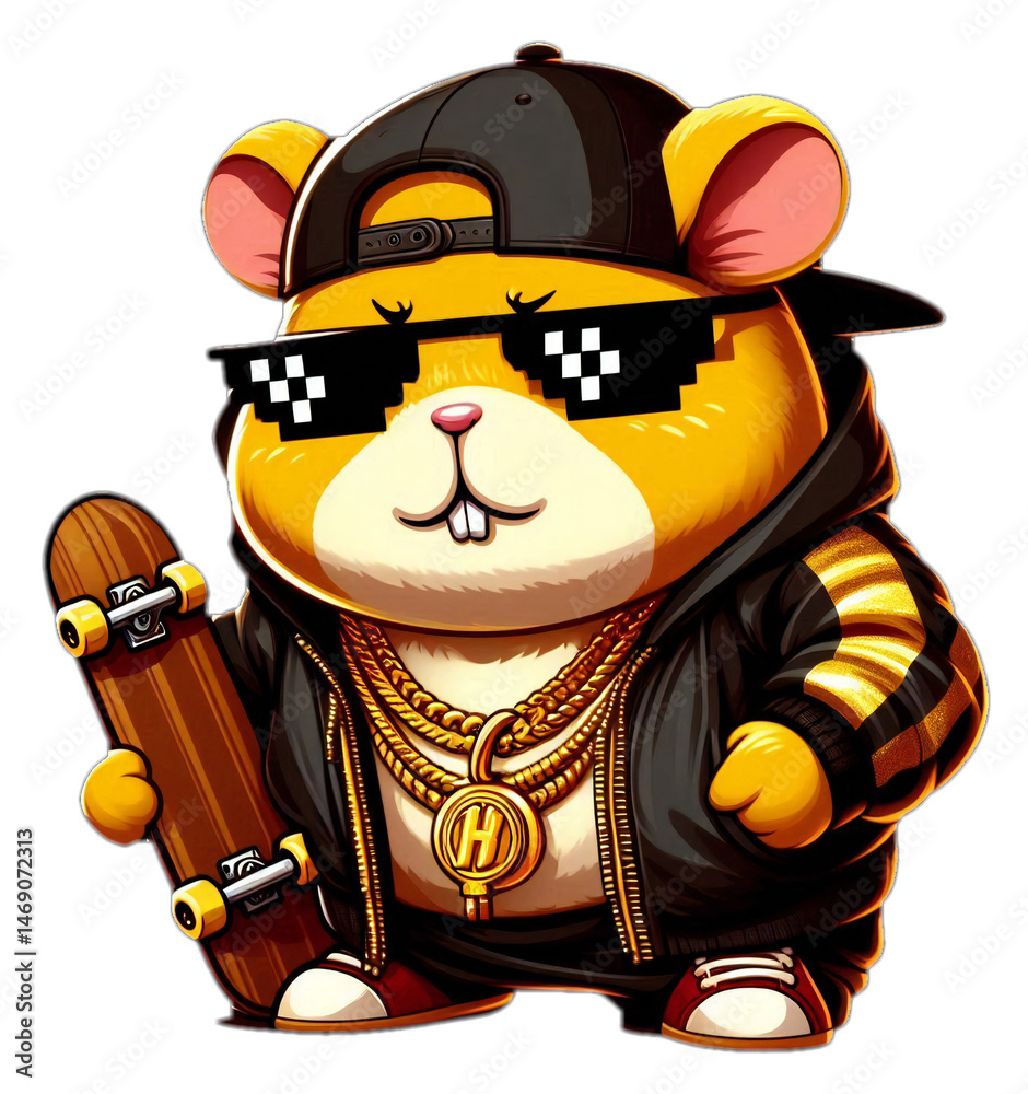 Obraz premium Street Hamster①