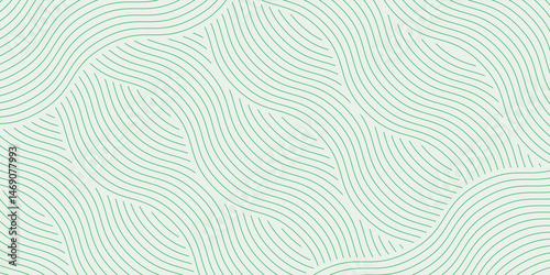 farm green banner, organic abstract background with fields. wavy green lines, natural organic products. ecology background. striped farmer green Pattern
