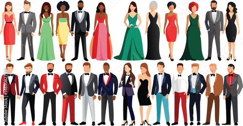 Curvy Woman in Jeans and Blouse Vector Illustration Showcasing Body Positivity in Fashion