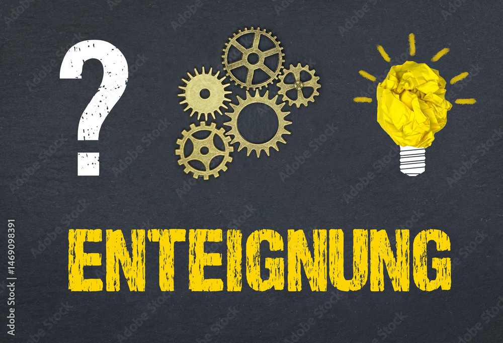 Obraz premium Enteignung