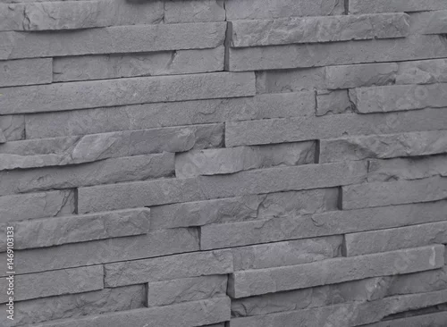 Fototapeta Kamienne płytki ceramicze w kolorze szarego betonu, tło do portretu 