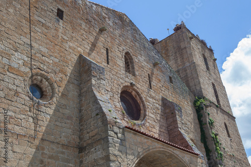 Obraz na płótnie Major Church of The Asuncion, Barco de Avila, Spain w salonie