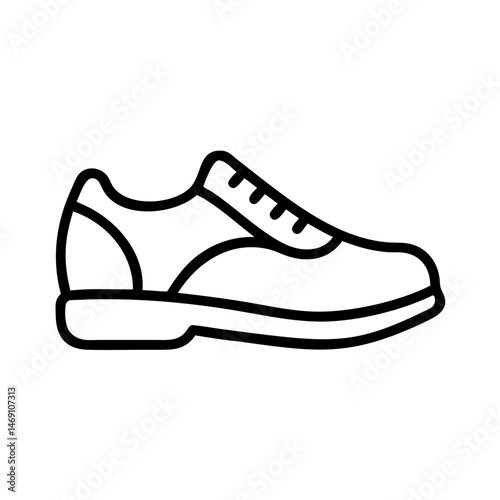 Luxury Footwear Sneakers Icon Design