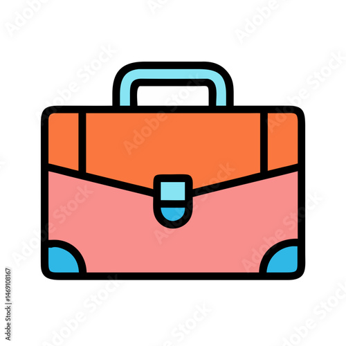 Fashion Briefcase Icon Design
