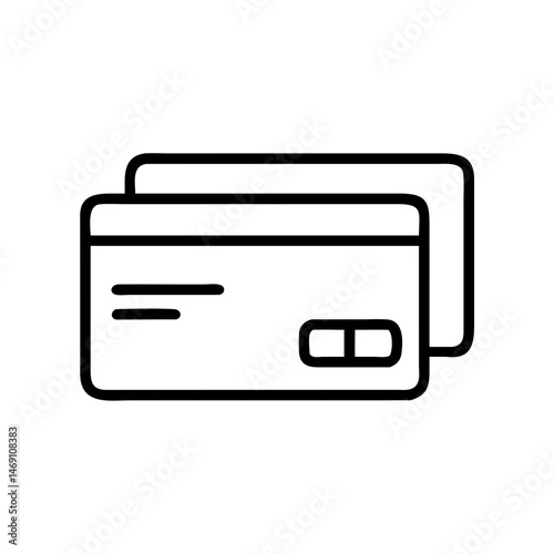 Credit Card Icon Design photo