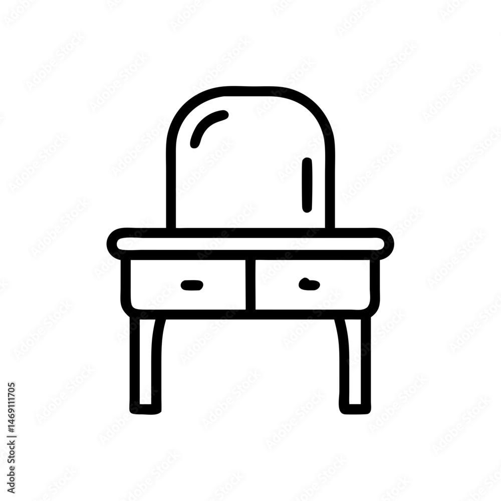 Dressing Table Icon Design Dressing Table Icon Design