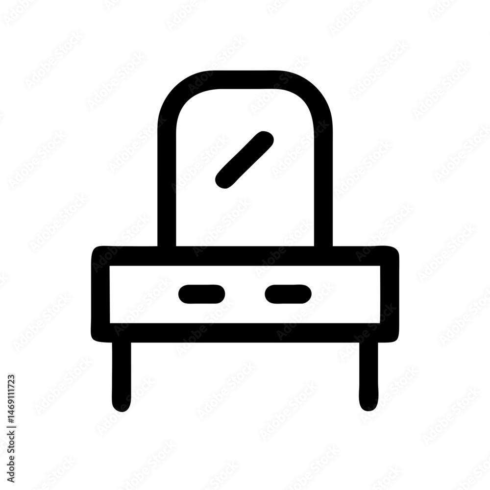 Dressing Table Icon Design Dressing Table Icon Design
