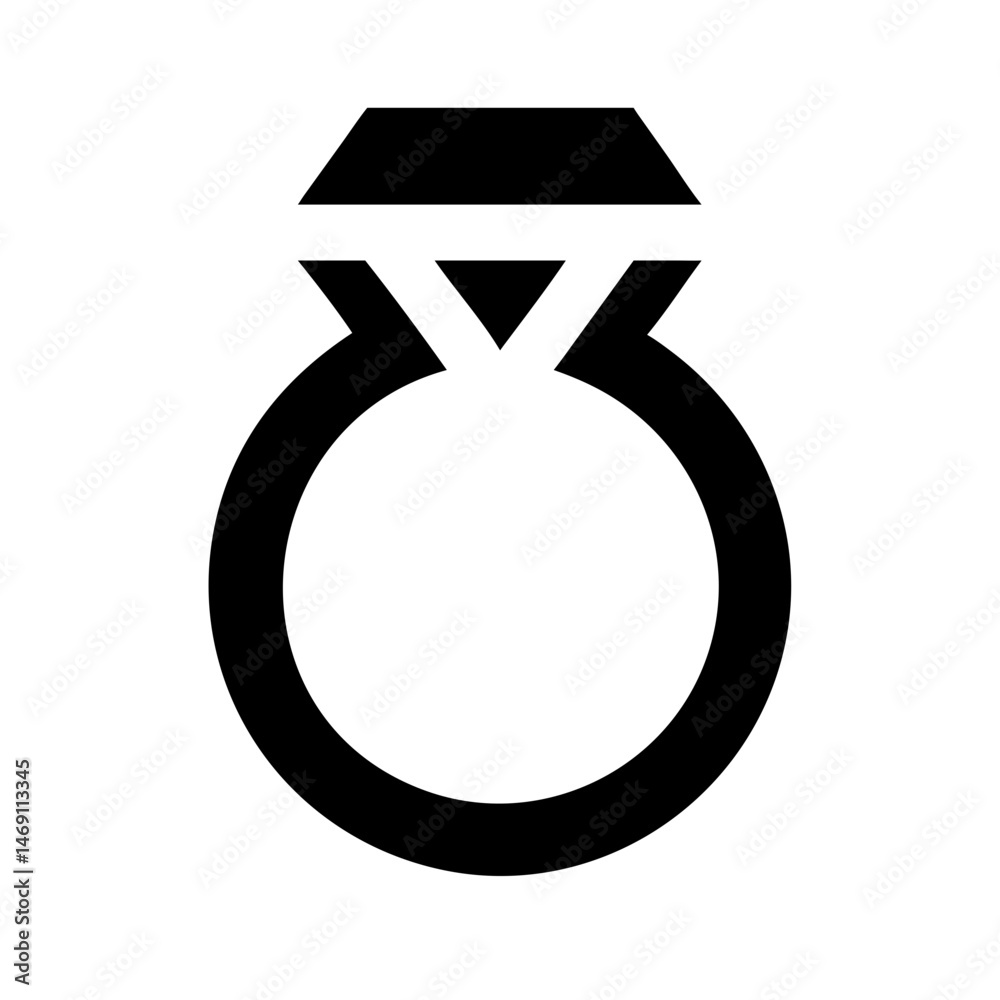 Diamond Ring Icon Design Diamond Ring Icon Design