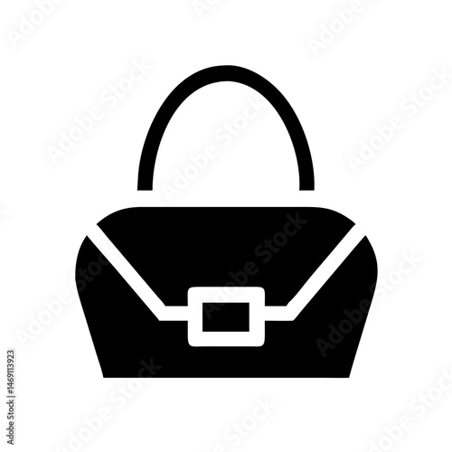 Luxury Handbag Icon Design